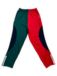 Phly Sweatpants Zipper (Blk/Grn/Red)