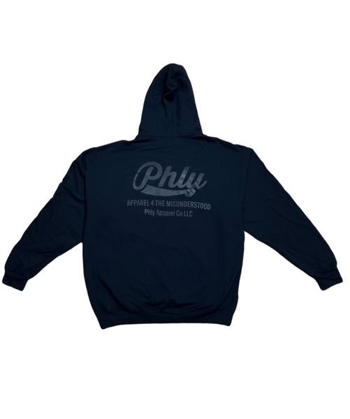 Phly Logo Hoodie (Black)