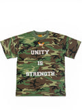 Unity Is Strength Tee (Woodland Camo)
