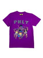 Phly Turtle Brothers Tee (Berry)