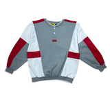 Phly 1980s Sweatshirt (Grey/White/Red)