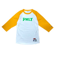 Phly® Champion® Raglan (Sunflower/White/ Green)