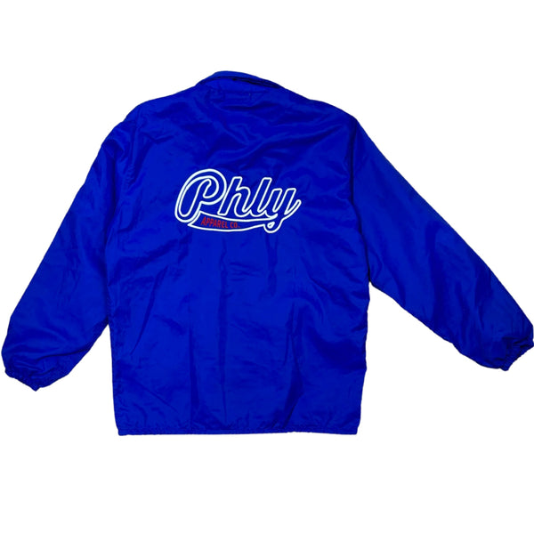 Phly Logo Coach Jacket (Hussle Blue)